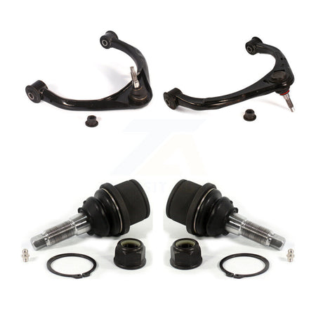 Front Upper Control Arm And Lower Ball Joints Kit For 2012 Ram 1500 RWD With 8 Lug Wheels KTR-105583