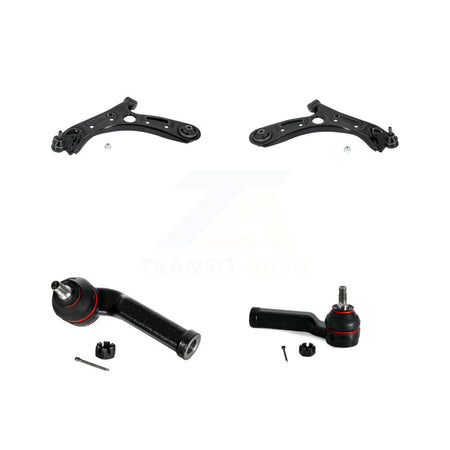 Front Lower Control Arm Assembly Outer Tie Rod End Kit For Hyundai Elantra Kona Kia Forte KTR-105594