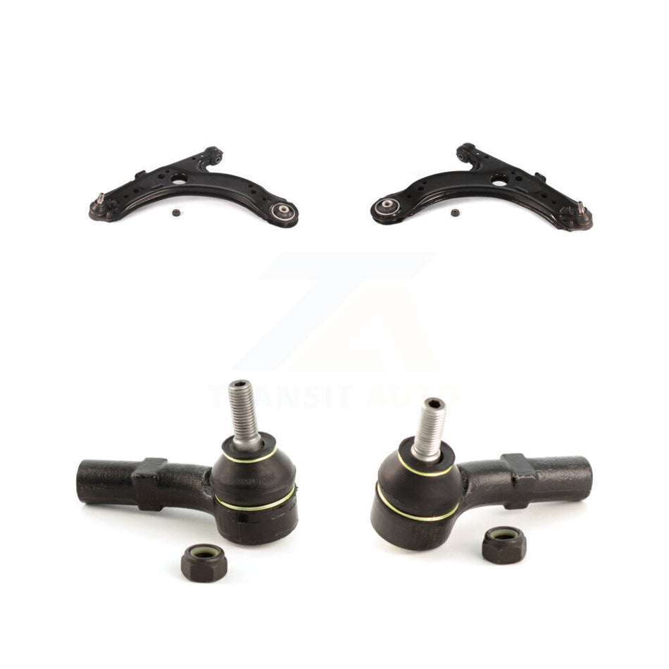 Front Lower Control Arm Assembly Outer Tie Rod End Kit For Volkswagen Jetta A5 body code KTR-105600