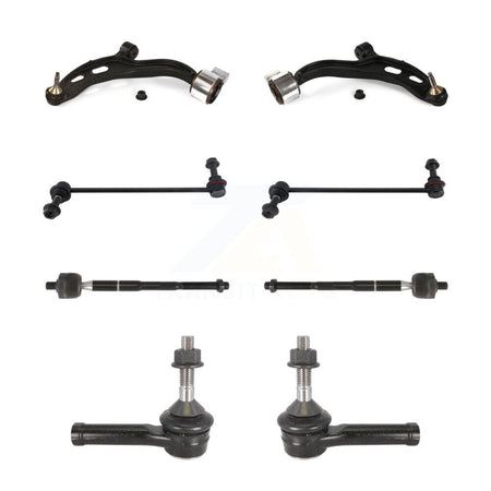 Front Lower Control Arm & Ball Joint Tie Rod End Link Kit (8Pc) For Ford Flex Lincoln MKT KTR-105605