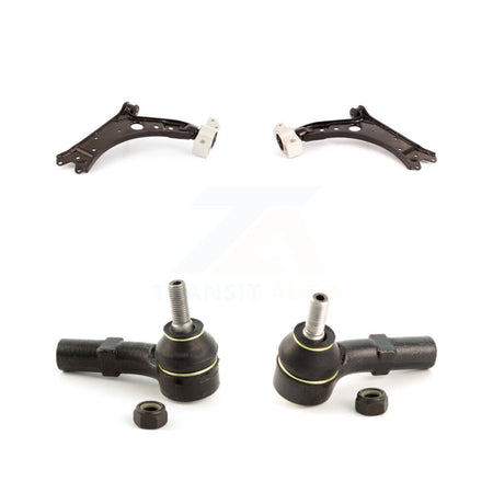 Front Lower Control Arm Tie Rod End Kit For Volkswagen Jetta Golf Rabbit GTI Audi A3 Eos KTR-105607