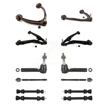 Front Control Arms And Lower Ball Joints Tie Rods Link Sway Bar Suspension Kit (10Pc) For KTR-105614