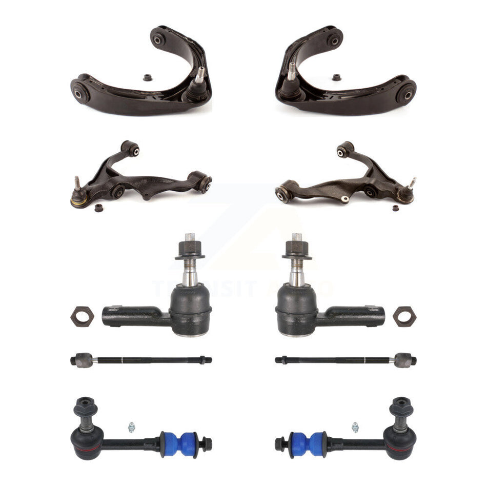 Front Control Arms Lower Ball Joints Tie Rods Link Sway Bar Kit (10Pc) For Dodge Ram 1500 KTR-105617