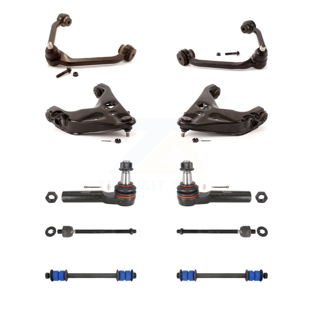 Front Control Arms & Lower Ball Joints Tie Rods Link Sway Bar Kit (10Pc) For Ford Ranger KTR-105618