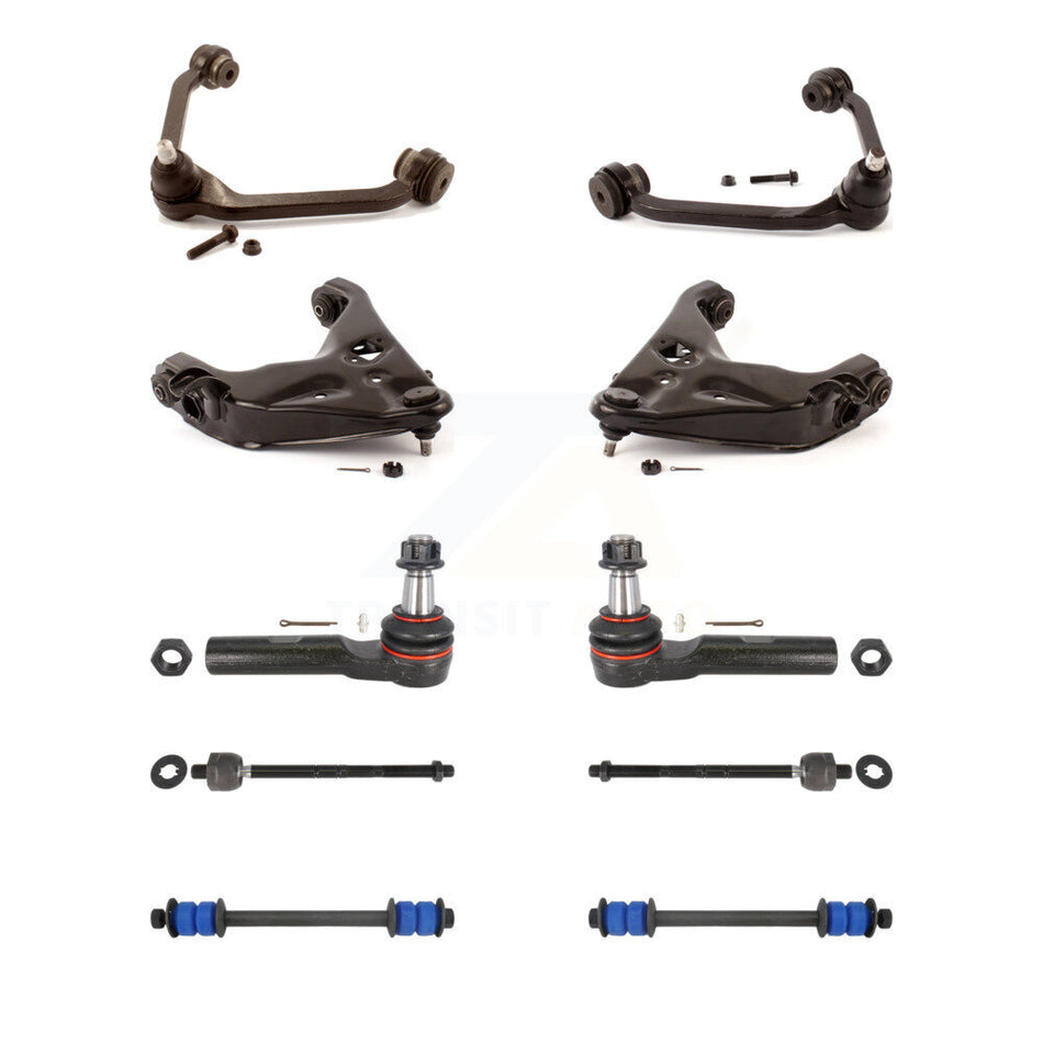 Front Control Arms & Lower Ball Joints Tie Rods Link Sway Bar Kit (10Pc) For Ford Ranger KTR-105618