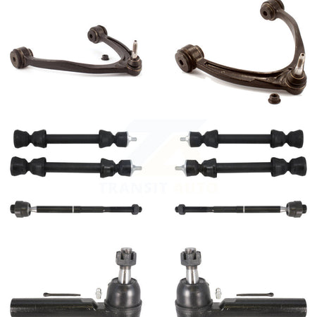 Front Upper Control Arm Ball Joint Tie Rod End Link Kit (8Pc) For Chevrolet GMC Sierra XL KTR-105623