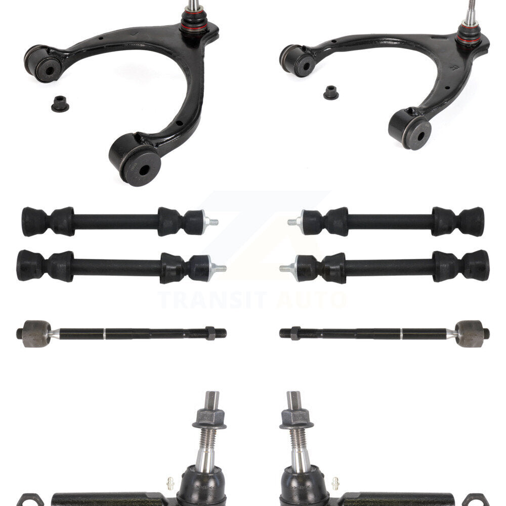 Front Upper Control Arm Ball Joint Tie Rod End Link Kit (8Pc) For GMC Chevrolet Sierra XL KTR-105624
