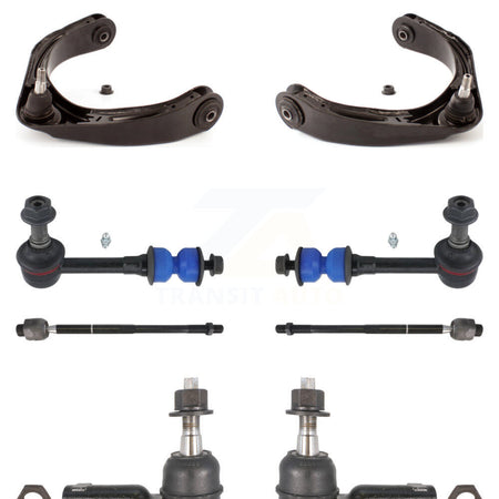 Front Upper Control Arm Ball Joint Assembly Tie Rod End Link Kit (8Pc) For Dodge Ram 1500 KTR-105626