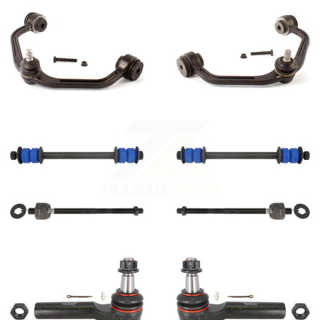 Front Suspension Upper Control Arm Ball Joint Tie Rod End Link Kit (8Pc) For Ford Ranger KTR-105627