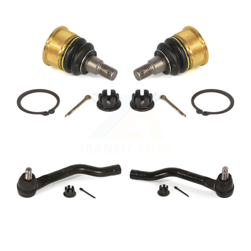Front Suspension Lower Ball Joint And Tie Rod End Kit For 2020 Acura TLX FWD KTR-105636
