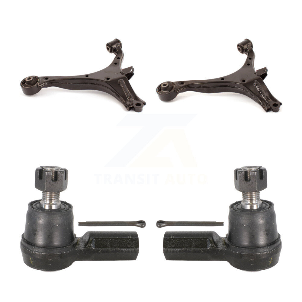 Front Suspension Lower Control Arm And Tie Rod End Kit For 2002-2004 Acura RSX KTR-105646