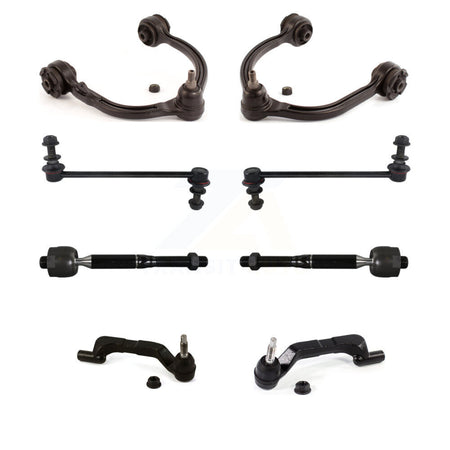 Front Upper Control Arm Ball Joint Tie Rod End Link Kit (8Pc) For Dodge Charger Chrysler KTR-105654