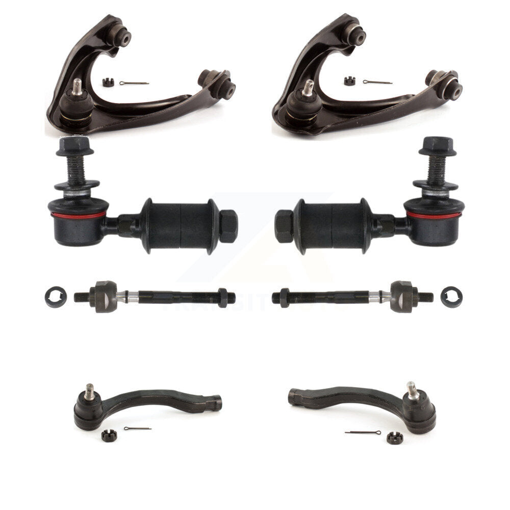 Front Upper Control Arm And Ball Joint Tie Rod End Link Kit (8Pc) For 1997-2000 Acura EL KTR-105655