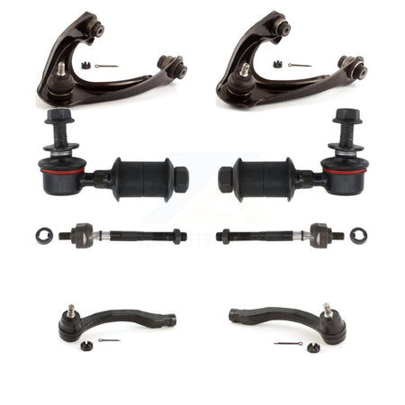 Front Upper Control Arm And Ball Joint Tie Rod End Link Kit (8Pc) For 1997-2000 Acura EL KTR-105655
