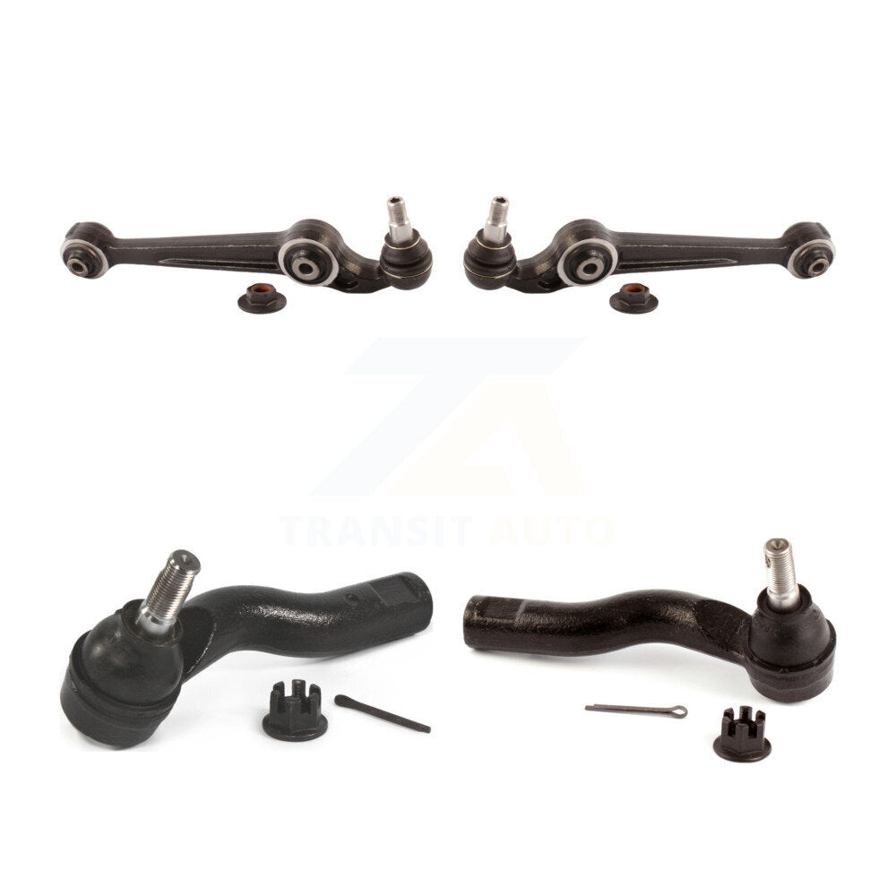 Front Lower forward Control Arm Tie Rod End Kit For Mazda 6 Ford Fusion Lincoln MKZ Milan KTR-105686