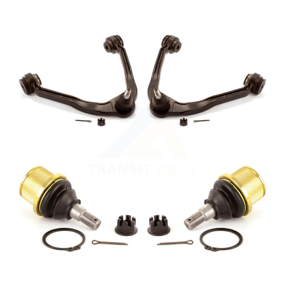 Front Upper Control Arms And Lower Ball Joints Kit For Chevrolet Express 2500 GMC Savana KTR-105766