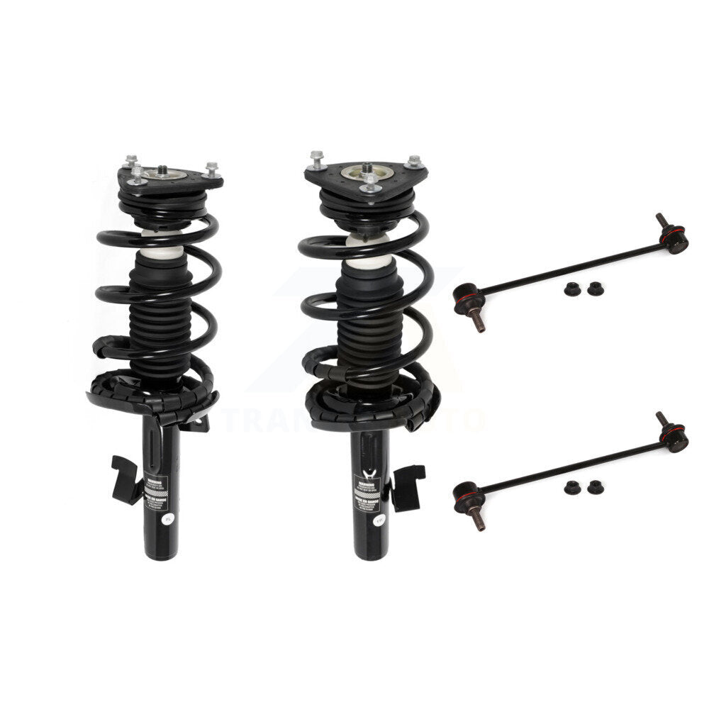 Front Complete Shock Assembly And TOR Link Kit For Mazda 3 Excludes MazdaSpeed Model KTT-100002