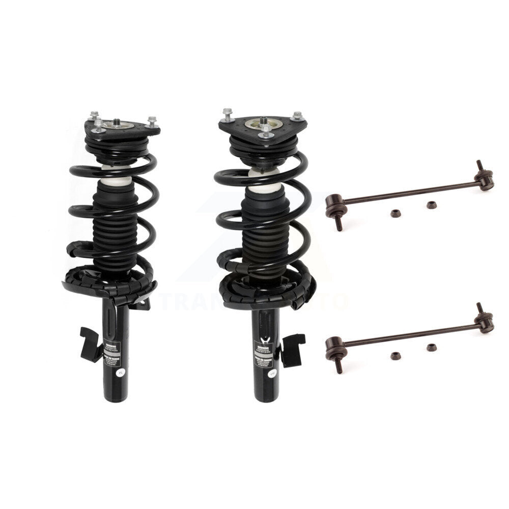 Front Complete Shock Assembly And TOR Link Kit For Mazda 3 5 Excludes MazdaSpeed Model KTT-100003