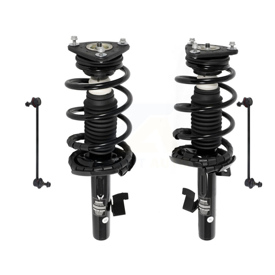 Front Complete Shock Assembly And TOR Link Kit For Mazda 3 5 Excludes MazdaSpeed Model KTT-100003