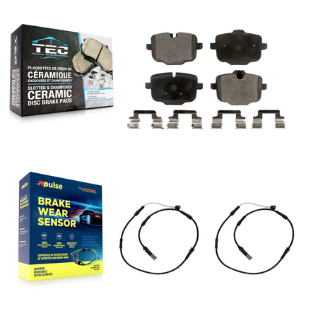 Rear Ceramic Disc Brake Pads And Wear Sensors Kit For BMW M5 M6 Gran Coupe KTW-101246