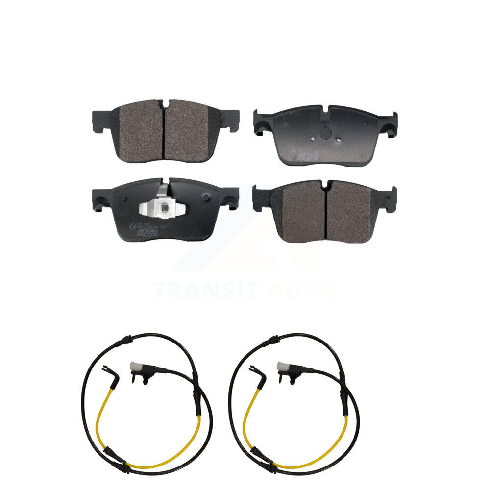 Front Ceramic Disc Brake Pad And Wear Sensor Kit For Jaguar F-Pace Land Rover Range Velar KTW-101557