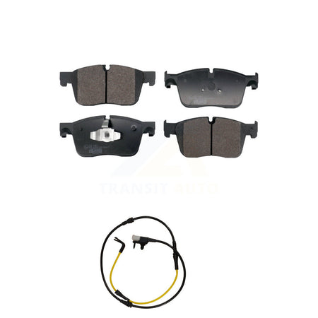 Front Ceramic Disc Brake Pad And Wear Sensor Kit For Jaguar F-Pace Land Rover Range Velar KTW-101579