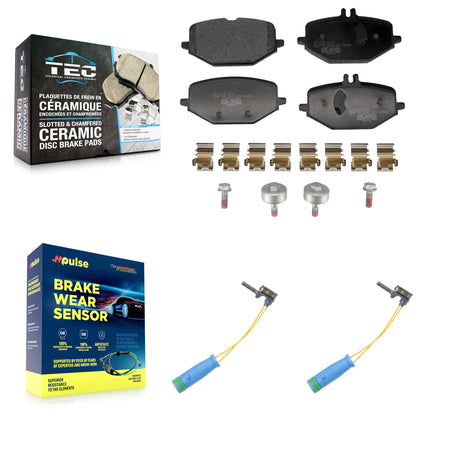 Rear Ceramic Brake Pad Wear Sensor Kit For Mercedes-Benz GLE450 GLE350 GLS450 G550 GLS580 KTW-101732
