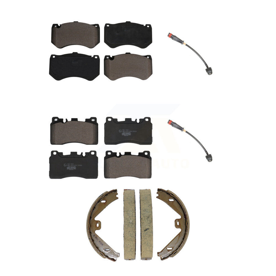 Front Rear Ceramic Disc Brake Pad Wear Sensor Kit (5Pc) For Mercedes-Benz E63 AMG S CLS63 KTW-101790