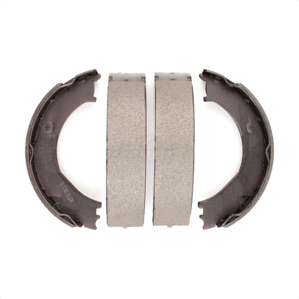 Rear Parking Brake Shoe NB-771B For Chevrolet Ford Silverado 2500 HD F-250 Super Duty GMC Dodge F-350 Ram Sierra 1500 3500 Express Excursion Hummer H2 E-250 Econoline E-350 Classic Savana Club Wagon by Top Quality