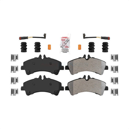 Rear Semi-Metallic Disc Brake Pads NWF-ASD1318 For Sprinter 3500 Mercedes-Benz Freightliner Dodge by AmeriBRAKES