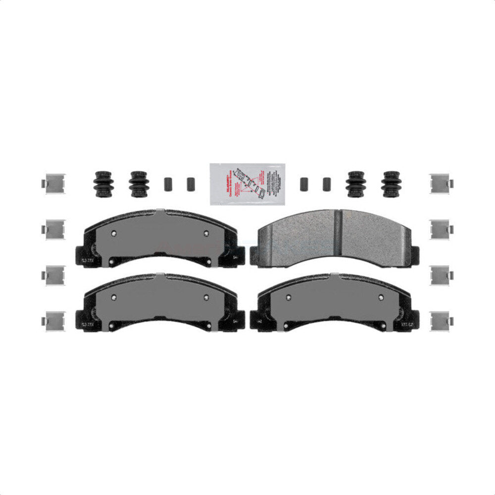 Front Semi-Metallic Disc Brake Pads NWF-ASD2087 For Ford F-150 Expedition Lincoln Navigator by AmeriBRAKES