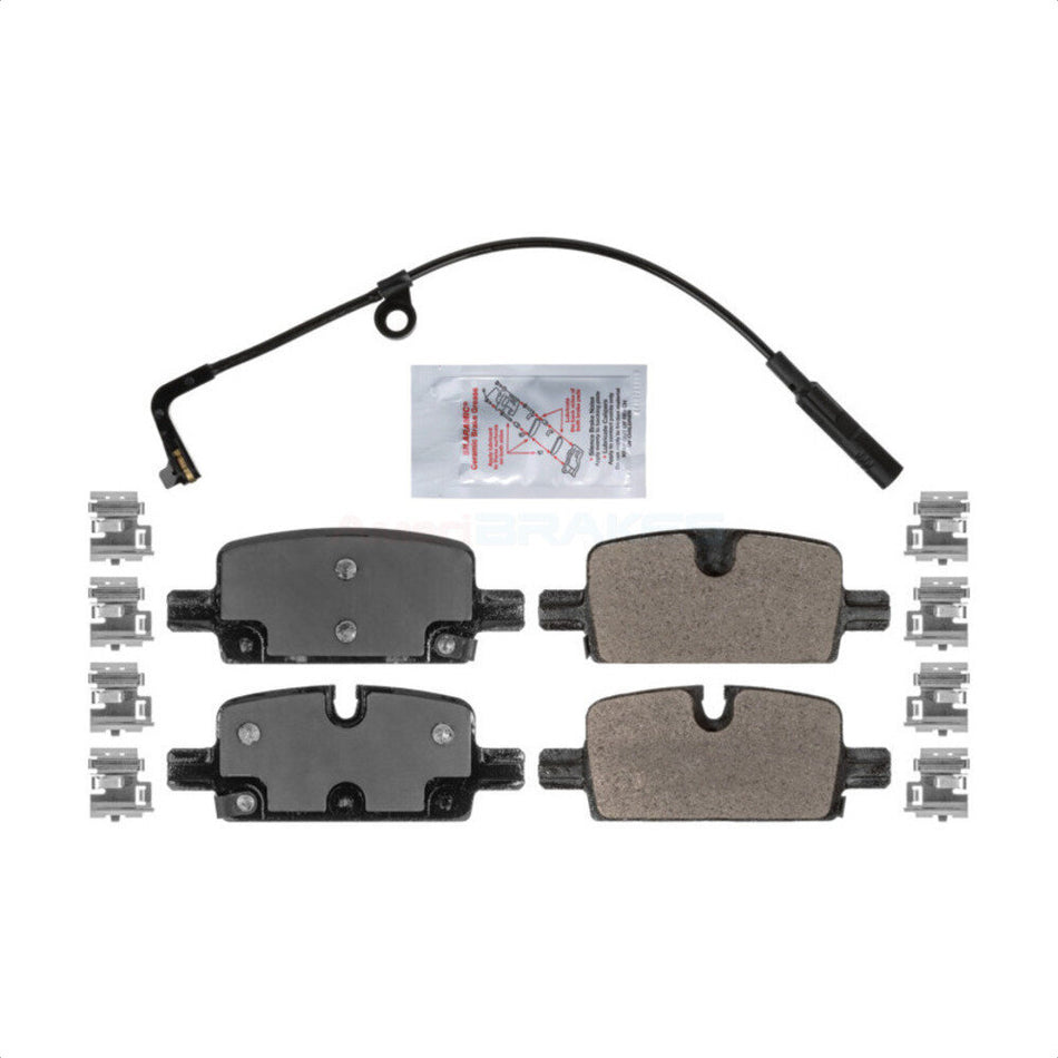 Rear Semi-Metallic Disc Brake Pads NWF-ASD2174 For Chevrolet GMC Silverado 1500 Sierra Yukon Tahoe