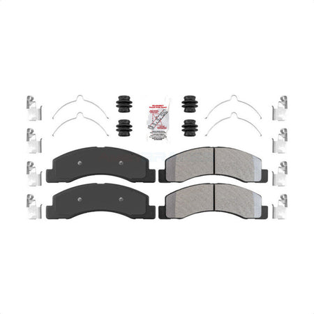 Front Semi-Metallic Disc Brake Pads NWF-ASD824 For Ford F-250 Super Duty F-350 Excursion by AmeriBRAKES