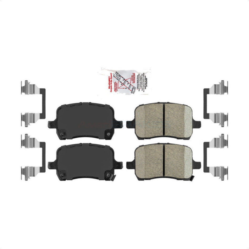 Front Ceramic Disc Brake Pads NWF-PRC1028 For Chevrolet Pontiac Cobalt Saturn G5 Ion Malibu Solstice