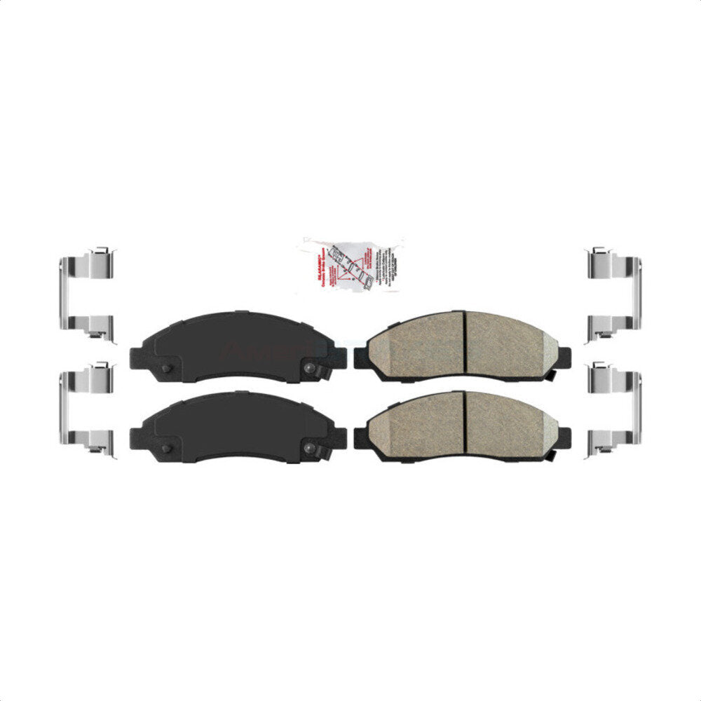 Front Ceramic Disc Brake Pads NWF-PRC1039 For Chevrolet Colorado GMC Canyon Isuzu i-290 i-280 i-370 i-350 by AmeriBRAKES