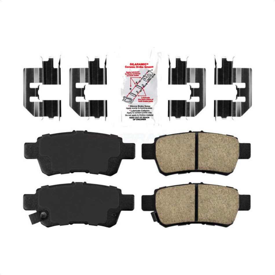 Rear Ceramic Disc Brake Pads NWF-PRC1088 For 2005-2010 Honda Odyssey by AmeriBRAKES