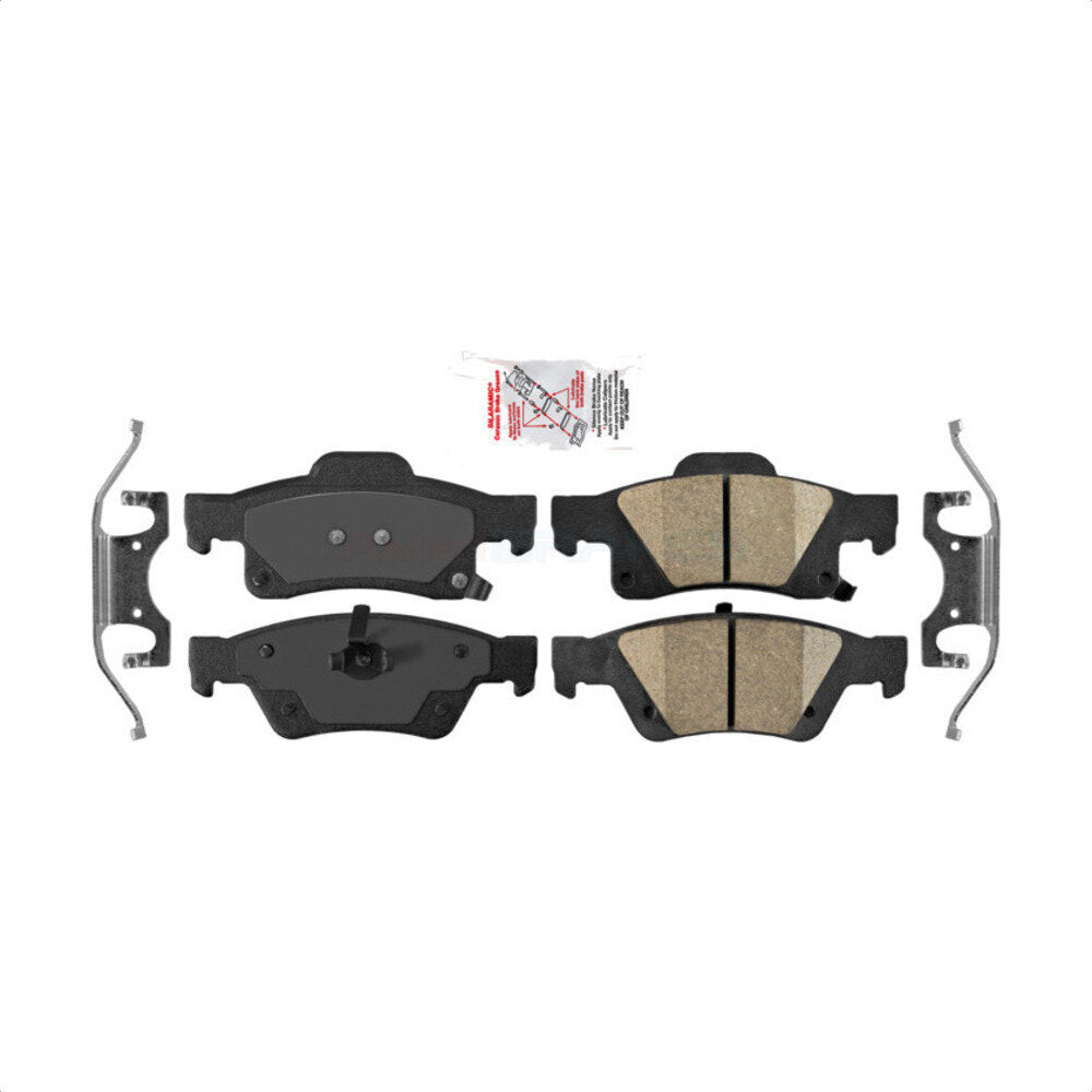 Rear Ceramic Disc Brake Pads NWF-PRC1498 For Jeep Grand Cherokee Dodge Durango WK by AmeriBRAKES