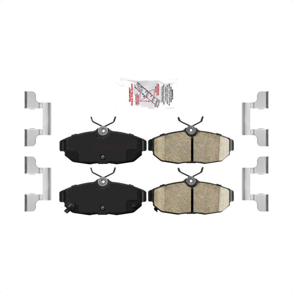 Rear Ceramic Disc Brake Pads NWF-PRC1562 For Ford Mustang