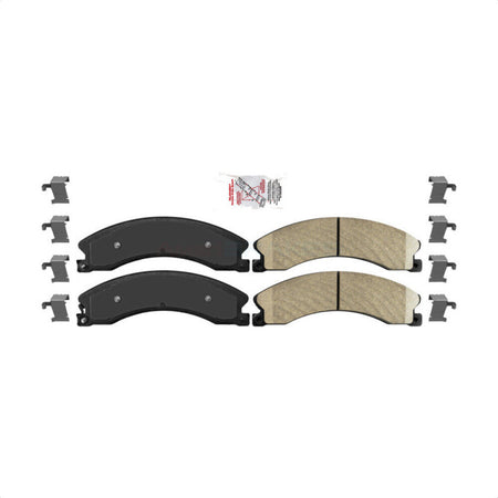 Rear Ceramic Disc Brake Pads NWF-PRC1565B For Nissan NV2500 TITAN XD NV3500 NV1500 by AmeriBRAKES