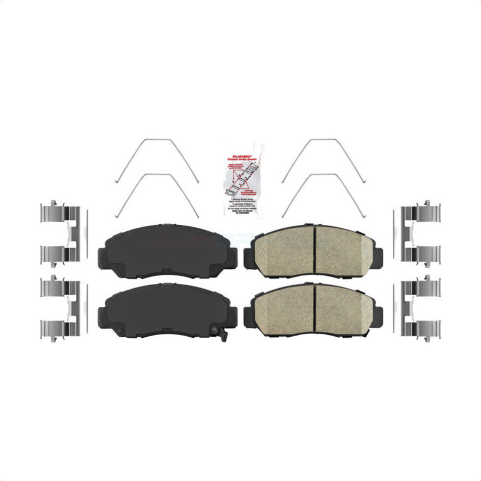 Front Ceramic Disc Brake Pads NWF-PRC1608 For Honda Civic Accord Acura CSX