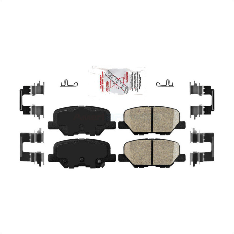 Rear Ceramic Disc Brake Pads NWF-PRC1679 For Mazda 3 Mitsubishi RVR Outlander Sport PHEV 6