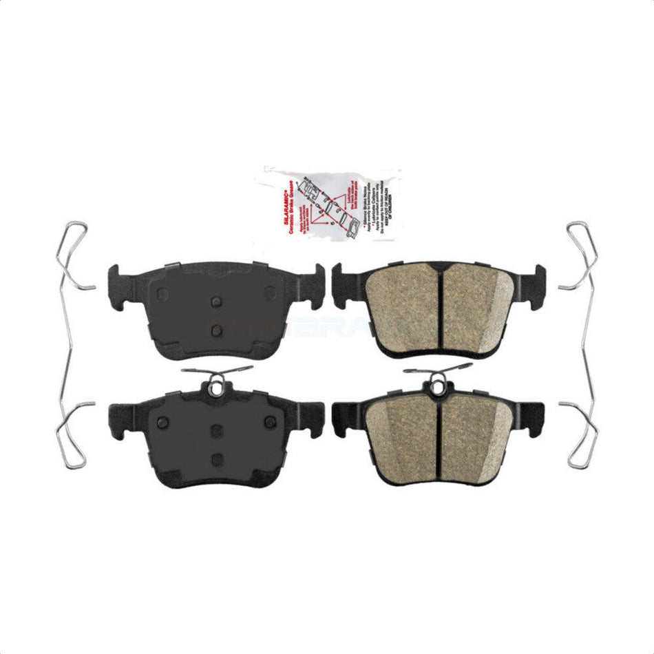 Rear Ceramic Disc Brake Pads NWF-PRC1761 For Volkswagen Tiguan Jetta Atlas Audi Q3 Taos Cross Sport