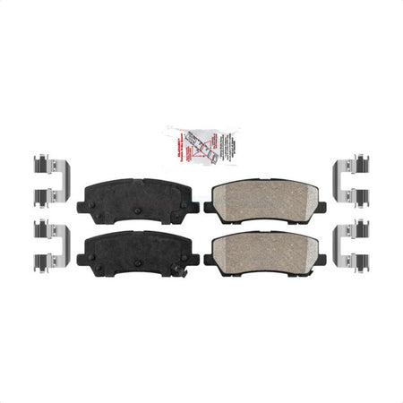 Rear Ceramic Disc Brake Pads NWF-PRC1793 For Ford Mustang by AmeriBRAKES