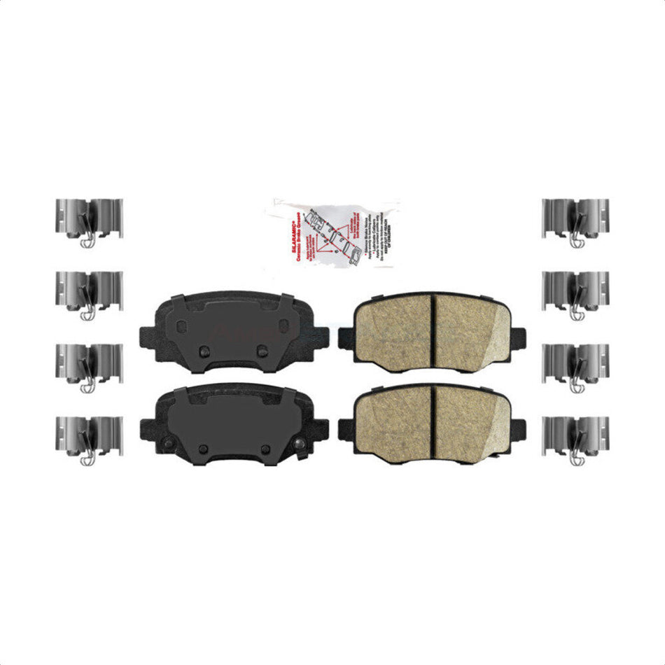 Rear Ceramic Disc Brake Pads NWF-PRC1809 For Jeep Renegade Dodge Hornet Fiat 500X