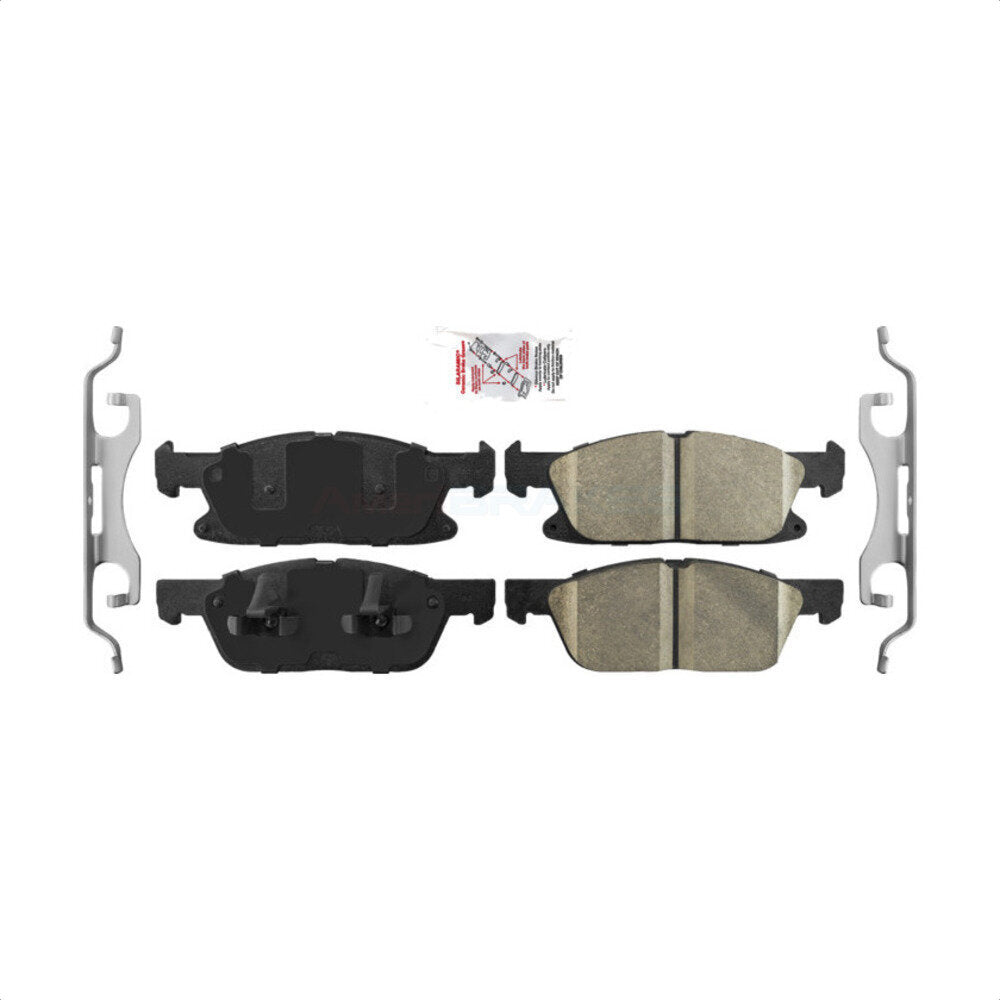 Front Ceramic Disc Brake Pads NWF-PRC1818 For Ford Edge Lincoln MKX Nautilus by AmeriBRAKES