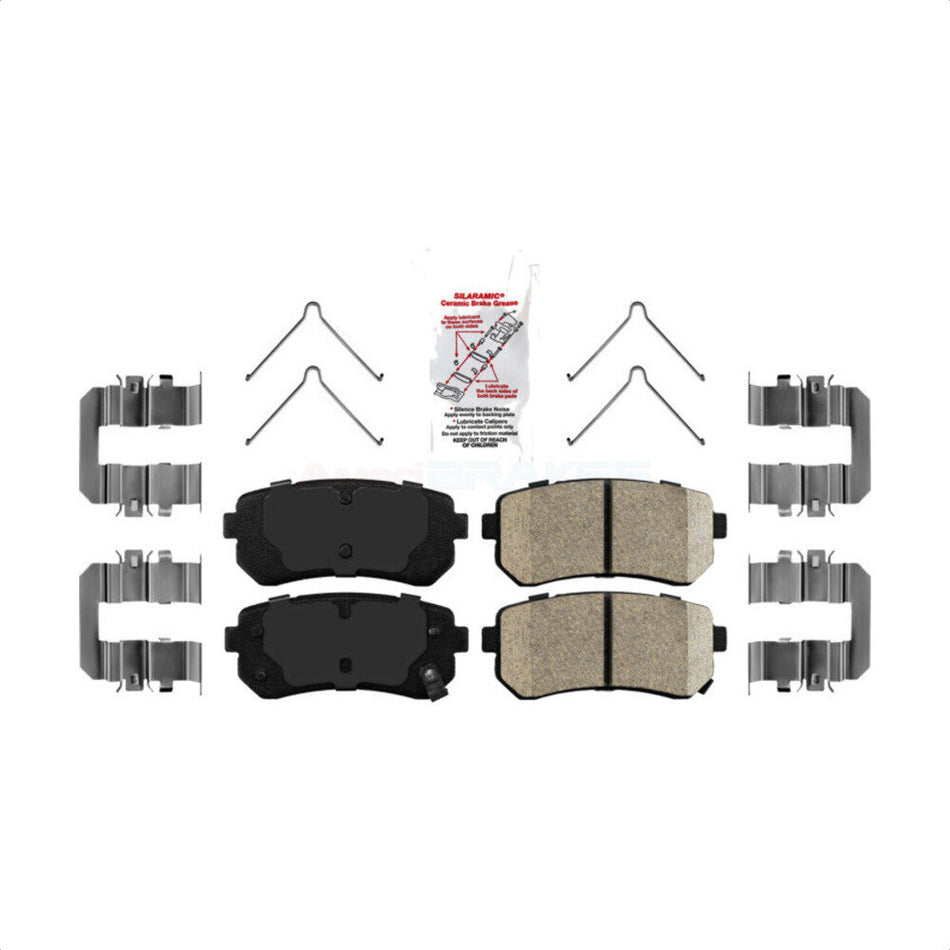 Rear Ceramic Disc Brake Pads NWF-PRC1829 For Hyundai Sonata Kia Optima
