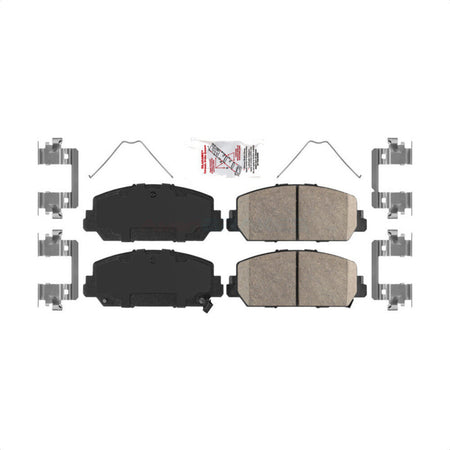 Front Ceramic Disc Brake Pads NWF-PRC1832A For Honda Civic Accord by AmeriBRAKES