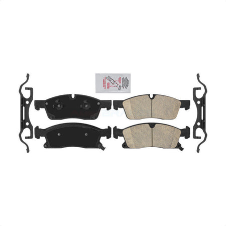 Front Ceramic Disc Brake Pads NWF-PRC1904 For Jeep Grand Cherokee Dodge Durango by AmeriBRAKES