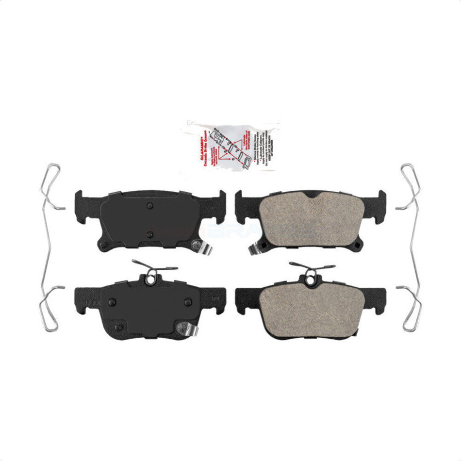 Rear Ceramic Disc Brake Pads NWF-PRC1923 For Buick Envision