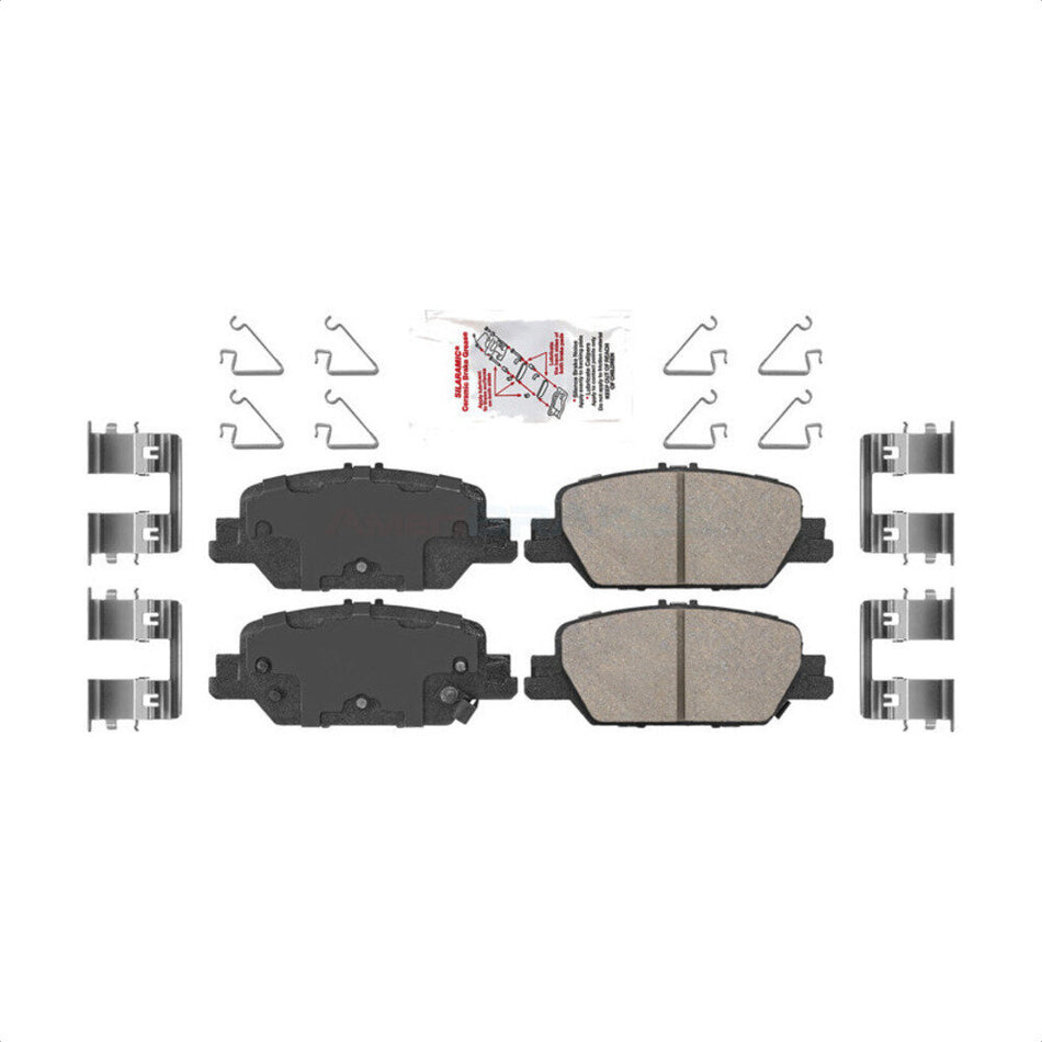 Rear Ceramic Disc Brake Pads NWF-PRC2037 For 2017-2024 Honda CR-V